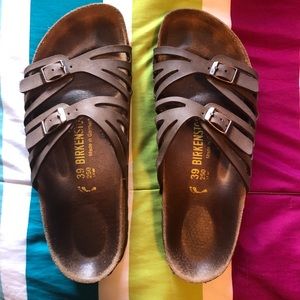 Brown Birkenstock Sandals